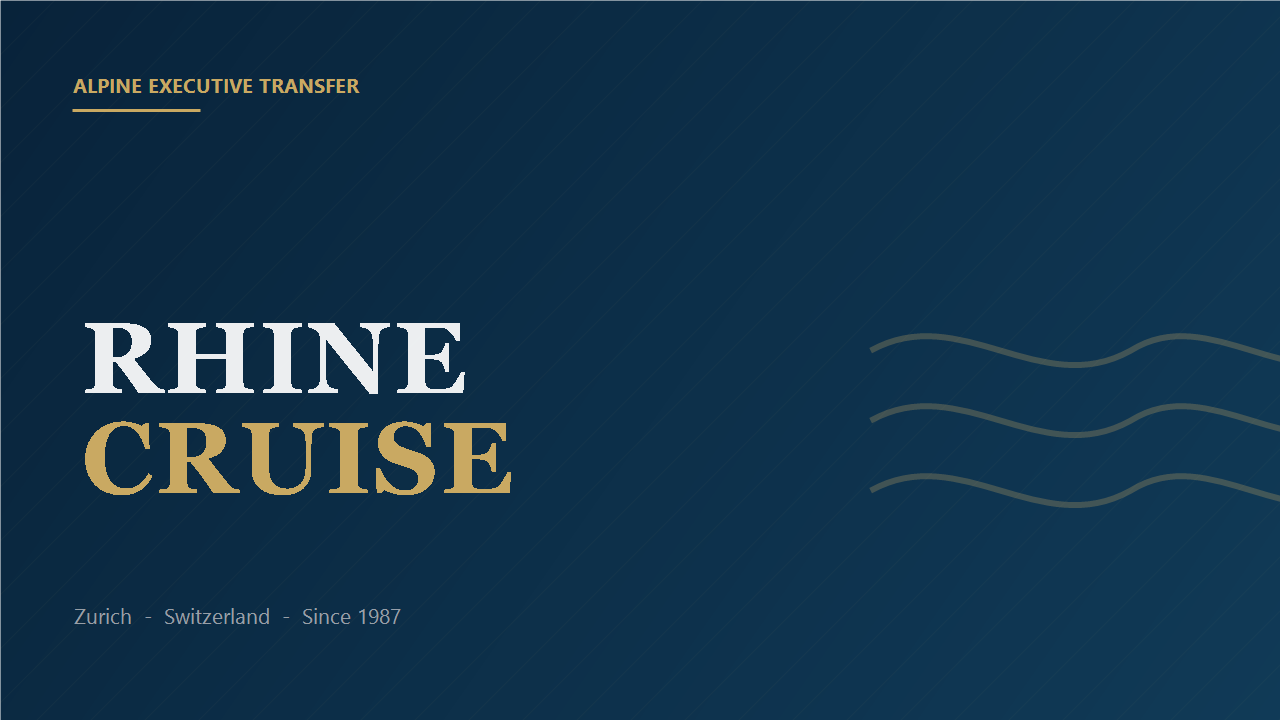 Rhine River Cruise Transfer: Basel Cruise Port to Zurich Airport — Alpine Executive Transfer