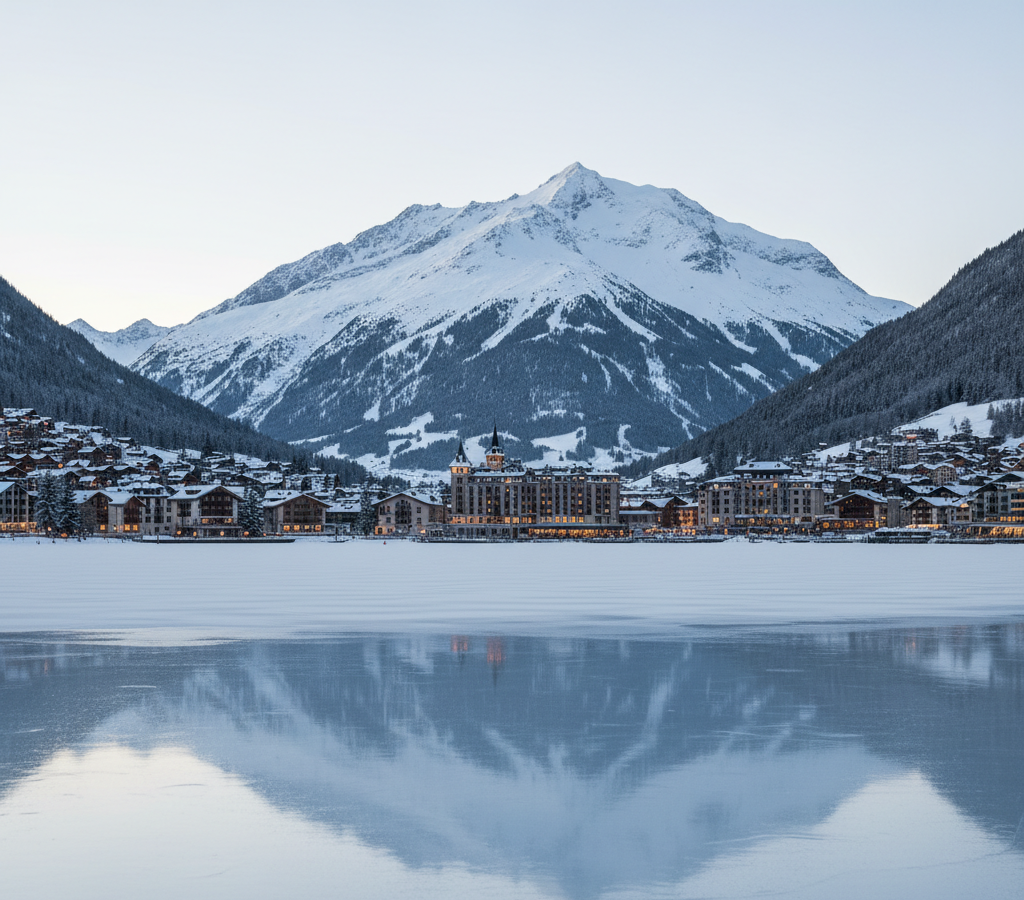 Private limousine transfer Zurich to St. Moritz — chauffeur service Switzerland